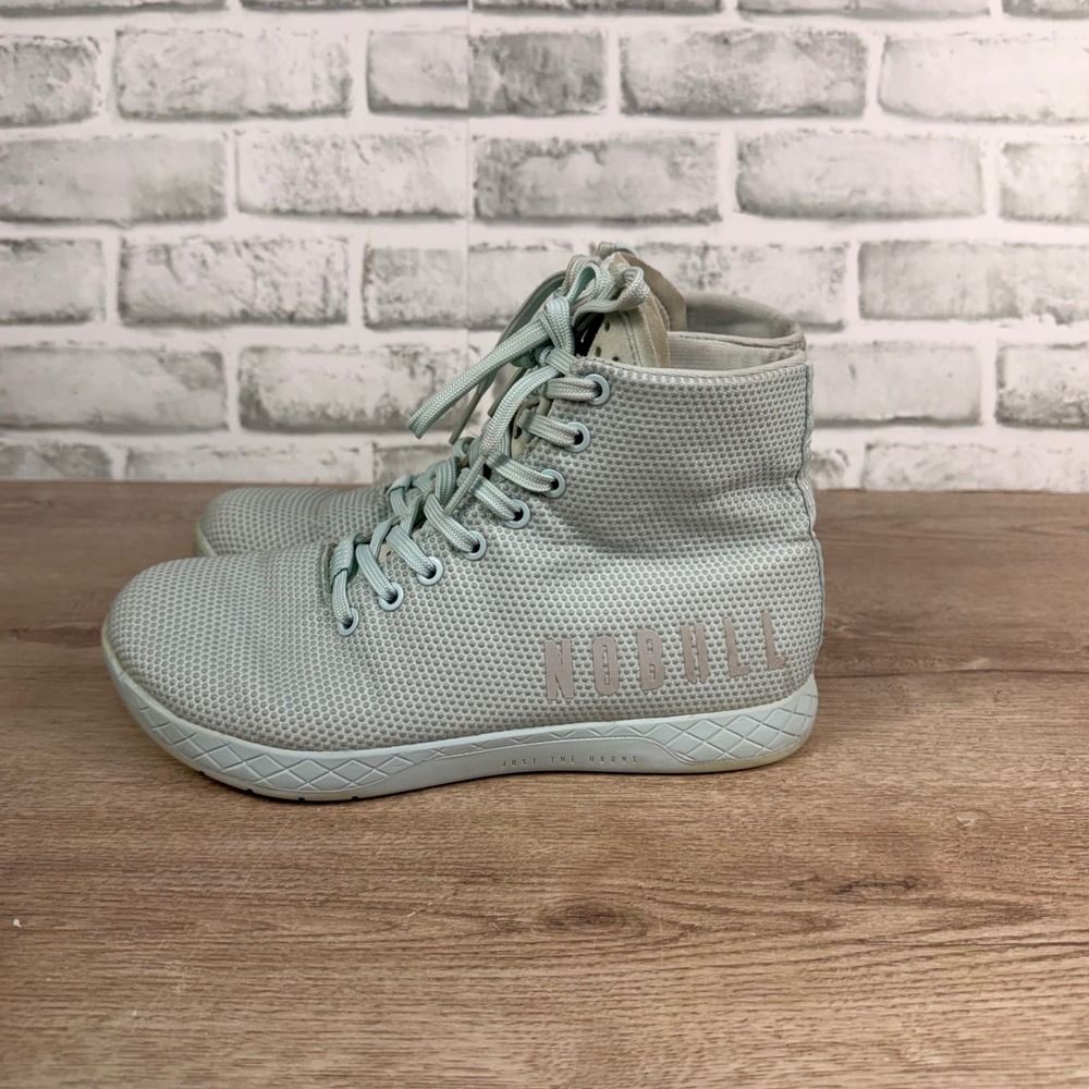 NOBULL High-Top Trainer SuperFabric Arctic Blue Womens 8